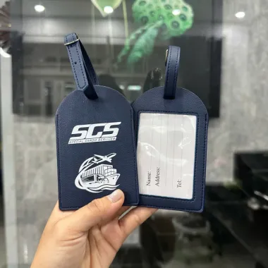 Tag Hành Lý In Logo Theo Yêu Cầu – Thẻ Treo Vali Doanh Nghiệp