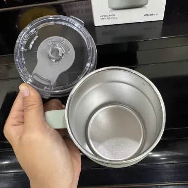 Cốc Giữ Nhiệt Lock&Lock Metro Table Mug 475ml LHC4219 In Logo Theo Yêu Cầu
