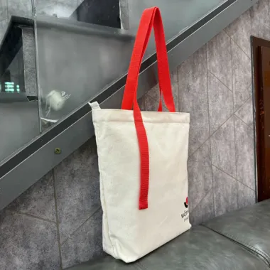 Túi Vải Canvas Ép Nhiệt Logo – Túi Tote Canvas Sản Xuất Số Lượng Lớn Giá Rẻ