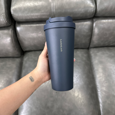 Bình Giữ Nhiệt Nắp Bật One-Touch 550ml Màu Trơn – Quà Tặng Sang Trọng, In Logo Theo Yêu Cầu