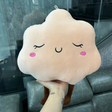 Gối Bông Hình Đám Mây In Logo – Quà Tặng Doanh Nghiệp Sáng Tạo, Dễ Thương
