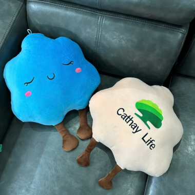 Gối Bông Hình Đám Mây In Logo – Quà Tặng Doanh Nghiệp Sáng Tạo, Dễ Thương