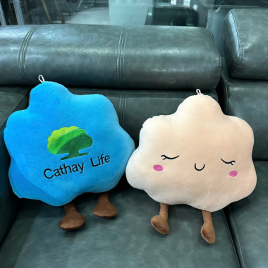 Gối Bông Hình Đám Mây In Logo – Quà Tặng Doanh Nghiệp Sáng Tạo, Dễ Thương
