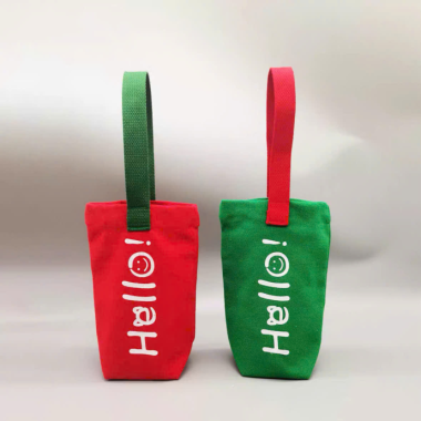 Túi Vải Đựng Bình Nước – In Logo Theo Yêu Cầu, Nhiều Màu Dễ Thương