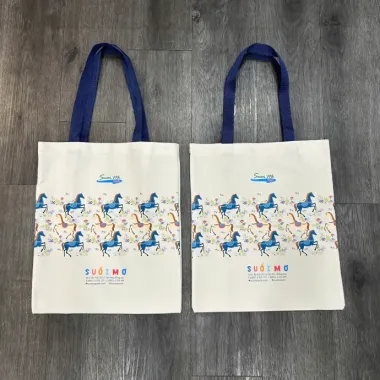 Túi Vải Canvas In Logo Theo Yêu Cầu Giá Rẻ – Túi Tote Canvas Quà Tặng Doanh Nghiệp