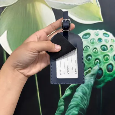 Thẻ Hành Lý Da Nhiều Màu Thiết Kế In Ấn Logo Theo Yêu Cầu