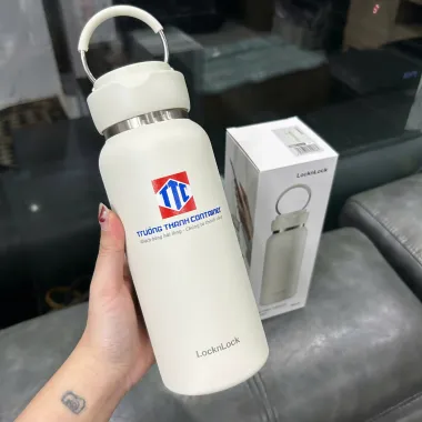 Bình giữ nhiệt Sling Ring Tumbler Lock&Lock LHC4321 In Logo Theo Yêu Cầu – Bình Inox 304 Quà Tặng Doanh Nghiệp Cao Cấp