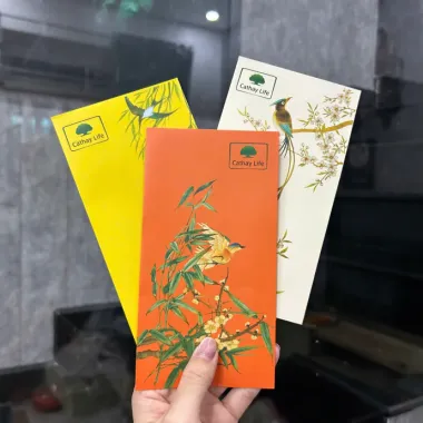 Bao Lì Xì Cathay Life In Logo Theo Yêu Cầu – Phong Bao Lì Xì Doanh Nghiệp Giá Xưởng