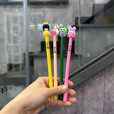 Bút Bi Ngộ Nghĩnh Đầu Thú Cute - Bút Bi Hoạt Hình Dễ Thương Quà Tặng Học Sinh