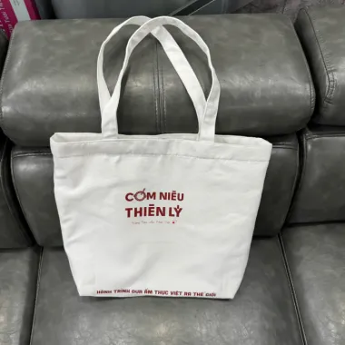 Combo Quà Tặng Khách Hàng Bình Nước Túi Vải – Bộ Giftset In Logo Theo Yêu Cầu