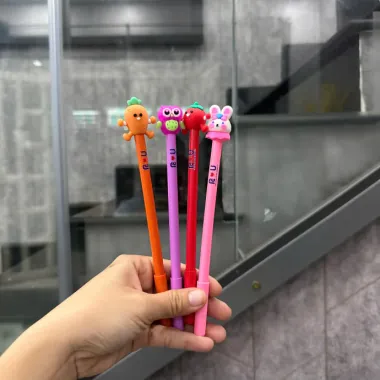 Bút Bi Ngộ Nghĩnh Đầu Thú Cute - Bút Bi Hoạt Hình Dễ Thương Quà Tặng Học Sinh
