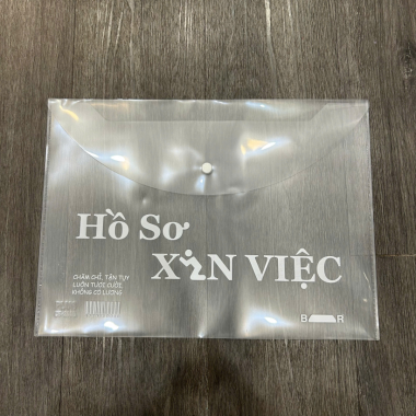 Bìa Đựng Hồ Sơ In Logo Theo Yêu Cầu - Quà Tặng Doanh Nghiệp Chuyên Nghiệp