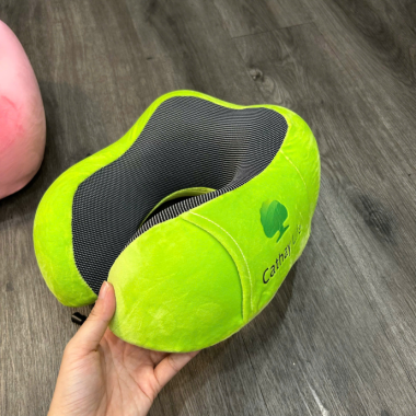 Gối Kê Cổ Cao Su Non 3 Màu – Êm Ái, In Logo Theo Yêu Cầu