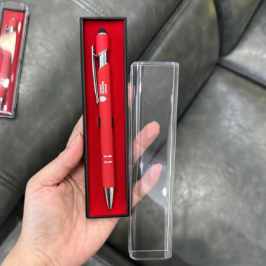 Bút Kim Loại Kèm Hộp In Logo – Quà Tặng Doanh Nghiệp Sang Trọng