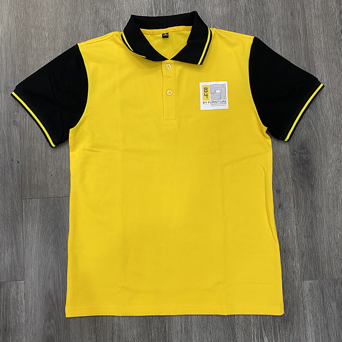 Áo Thun Đồng Phục Phối Màu Có Cổ – In Logo Theo Yêu Cầu