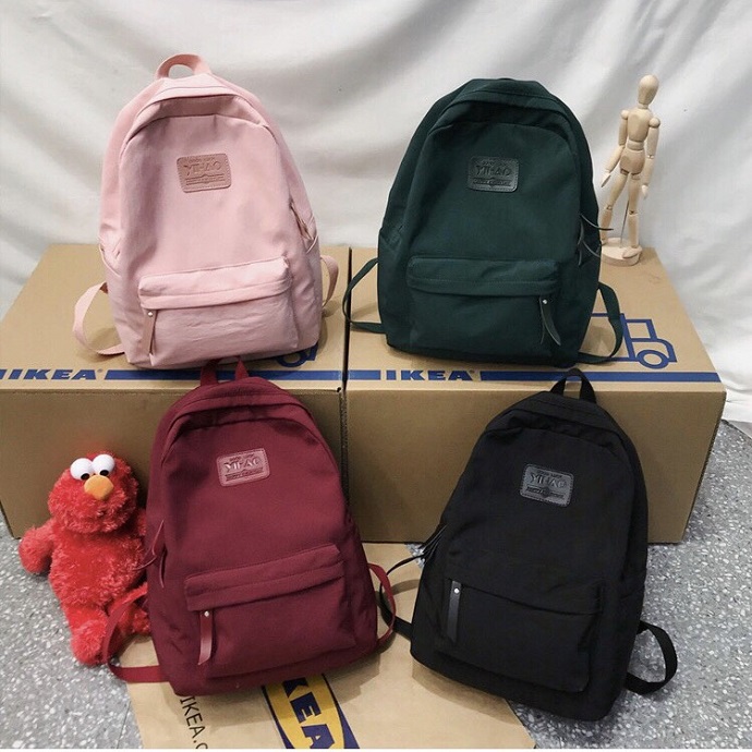 Balo Vải Thời Trang Nhiều Màu – Balo Đi Học Đi Làm Đơn Giản, Tiện Dụng