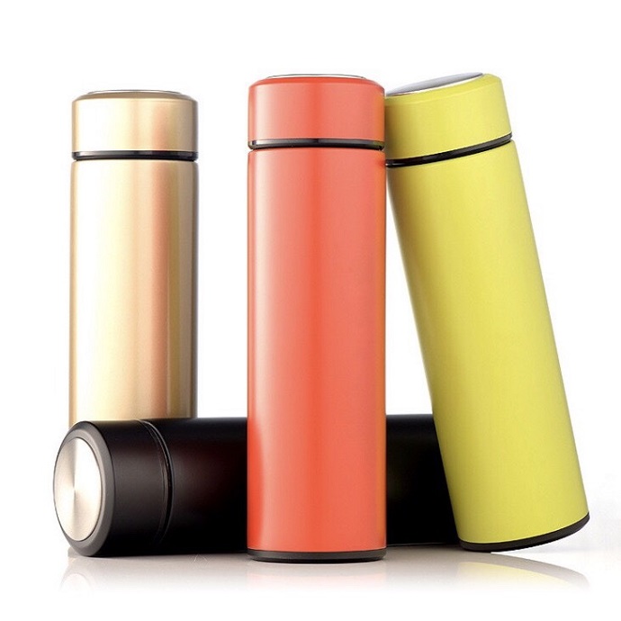 Bình Giữ Nhiệt Trơn 500ml Nhiều Màu – Inox Cao Cấp Giữ Nhiệt Lâu