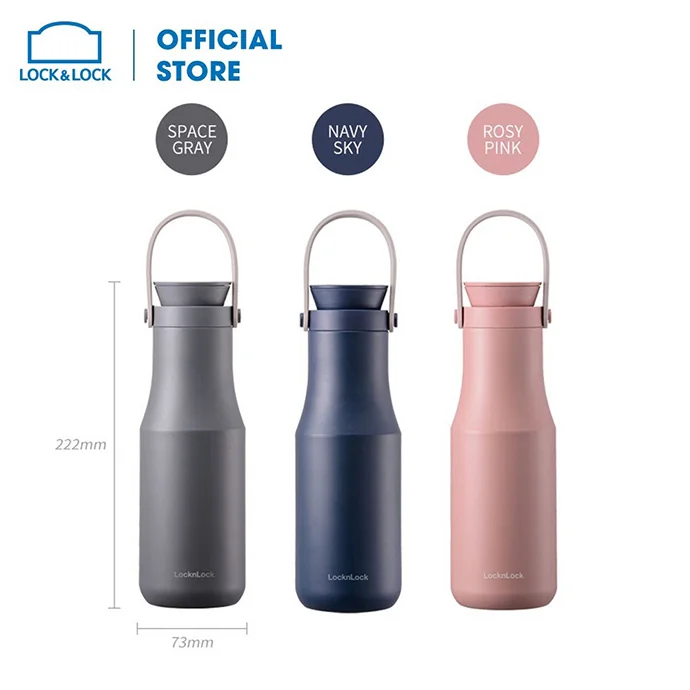 Bình Giữ Nhiệt Lock&Lock Metro Double 470ml (LHC4202) – In Logo Theo Yêu Cầu