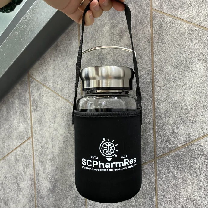 Bình Thủy Tinh In Logo Theo Yêu Cầu – Bình Nước Kèm Túi Chống Sốc