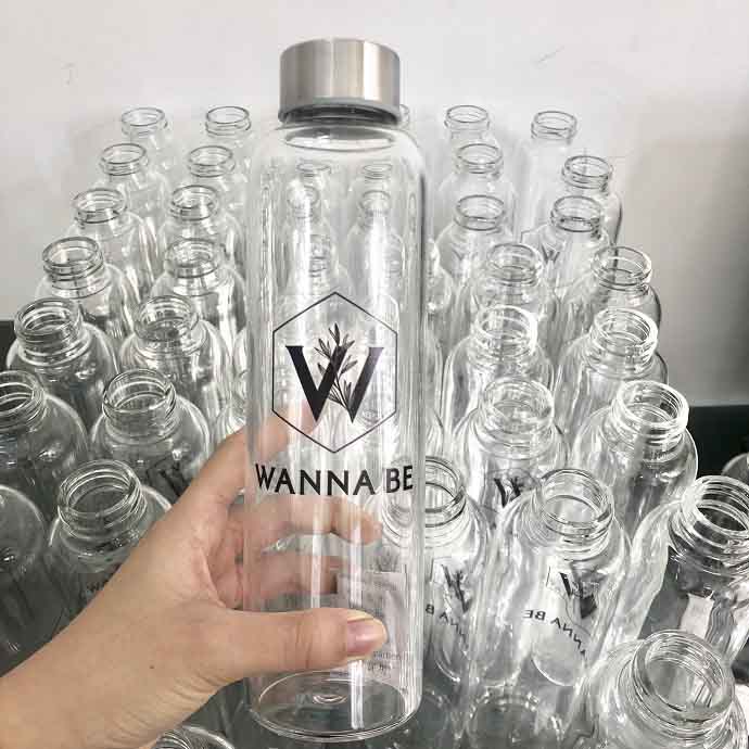 Bình Thủy Tinh Nắp Inox – Quà Tặng Doanh Nghiệp Cao Cấp & Sang Trọng