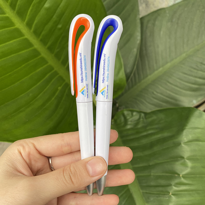 Bút Bi Nhựa In Logo Anh Ngữ Sunshine - Quà Tặng Quảng Bá Thương Hiệu