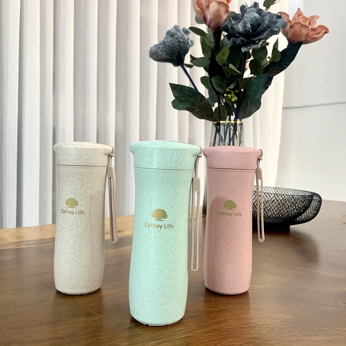 Bình Nước Lúa Mạch In Logo Theo Yêu Cầu – Quà Tặng Doanh Nghiệp Thân Thiện Môi Trường