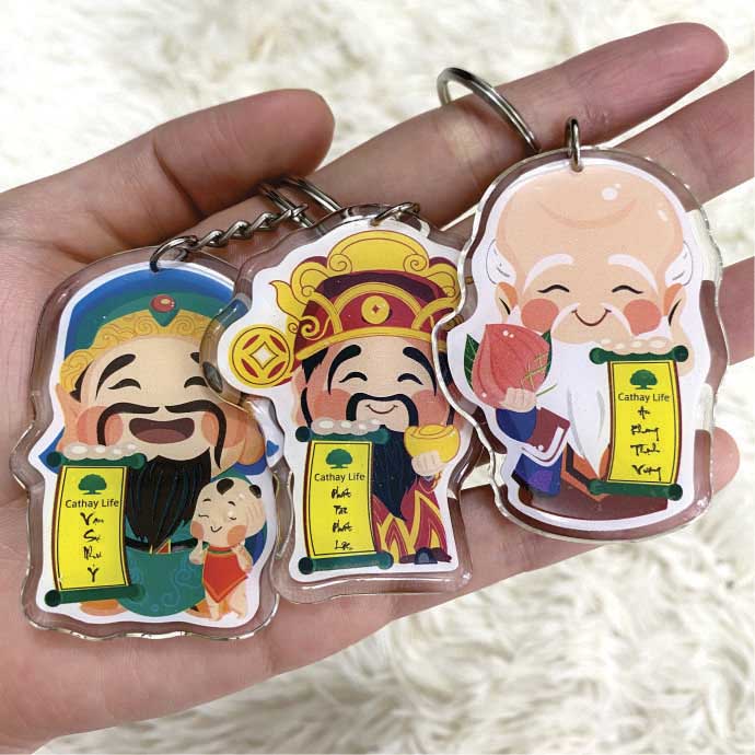 Móc Khóa Nhựa 3D May Mắn – Quà Tặng Doanh Nghiệp Ý Nghĩa & Dễ Thương