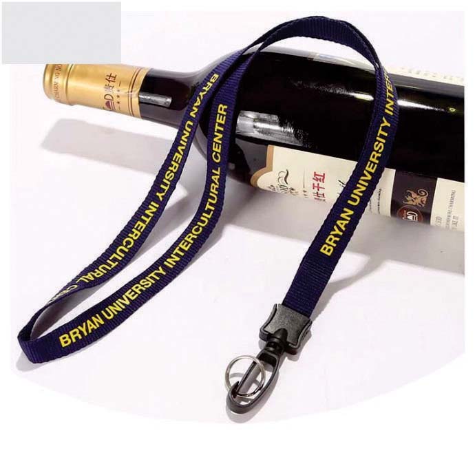 Dây Đeo Thẻ In Mực Cao Su Nổi - Dây Đeo Thẻ In Logo Giá Rẻ