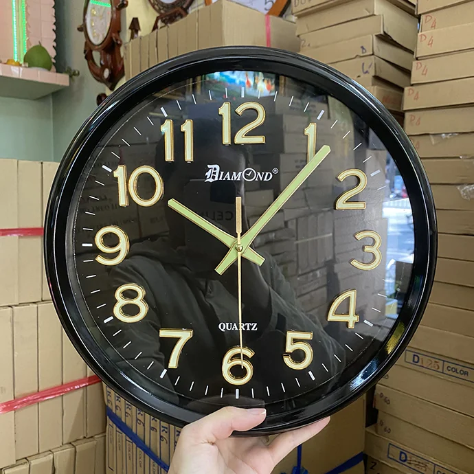 Đồng Hồ Treo Tường Chất Lượng - Đồng Hồ Treo Tường In Logo Giá Rẻ