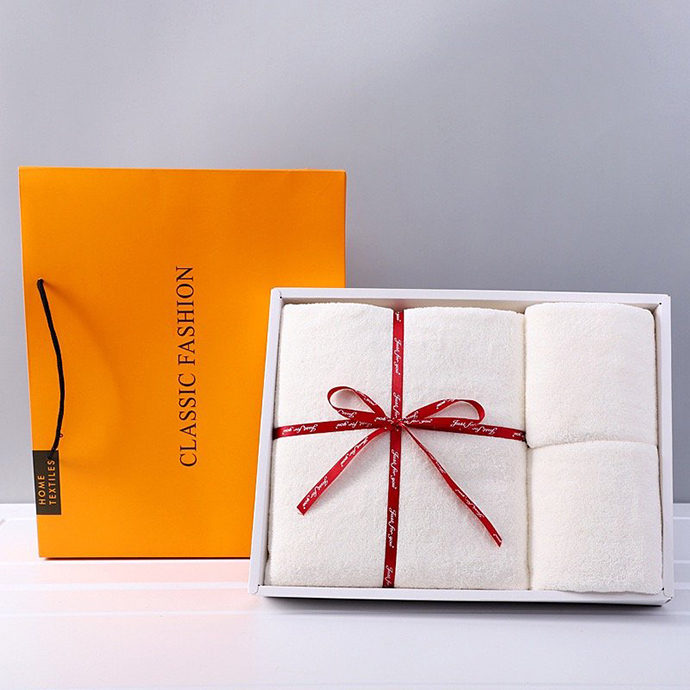 Set Quà Khăn Tắm Cao Cấp 3 Khăn – Món Quà Sang Trọng & Thiết Thực