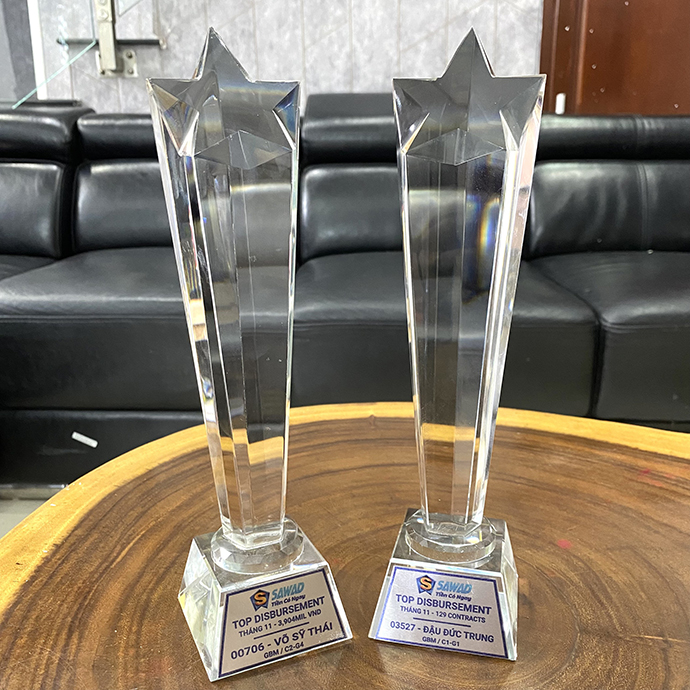 Cúp Pha Lê Vinh Danh – Quà Tặng Doanh Nghiệp Cao Cấp, Sang Trọng Và Ý Nghĩa