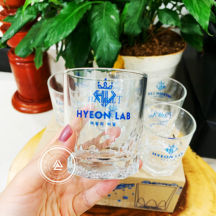 Bộ 6 Ly Thủy Tinh Union - Quà Tặng Cao Cấp, In Logo Theo Yêu Cầu