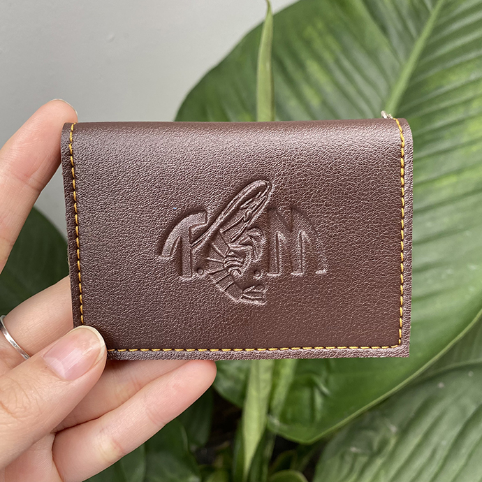 Móc Khóa Da PU In Logo Theo Yêu Cầu – Tag Da Trang Trí Cao Cấp