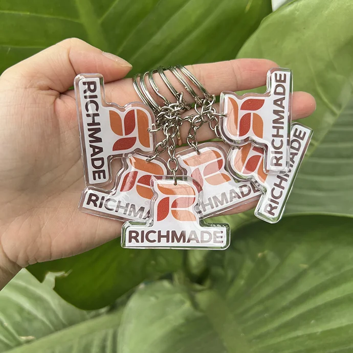 Móc Khóa Mica In Logo Theo Yêu Cầu – Quà Tặng Doanh Nghiệp