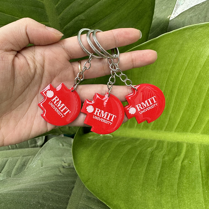 Móc Khóa Cao Su In Logo Theo Yêu Cầu – Quà Tặng Doanh Nghiệp