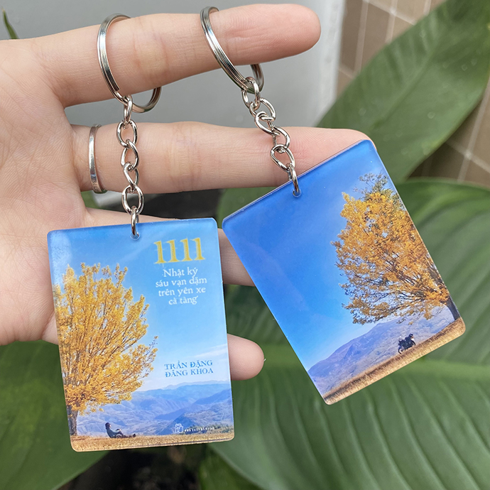 Móc Khóa Mica In Hình 2 Mặt – In Ảnh, In Nội Dung Theo Yêu Cầu