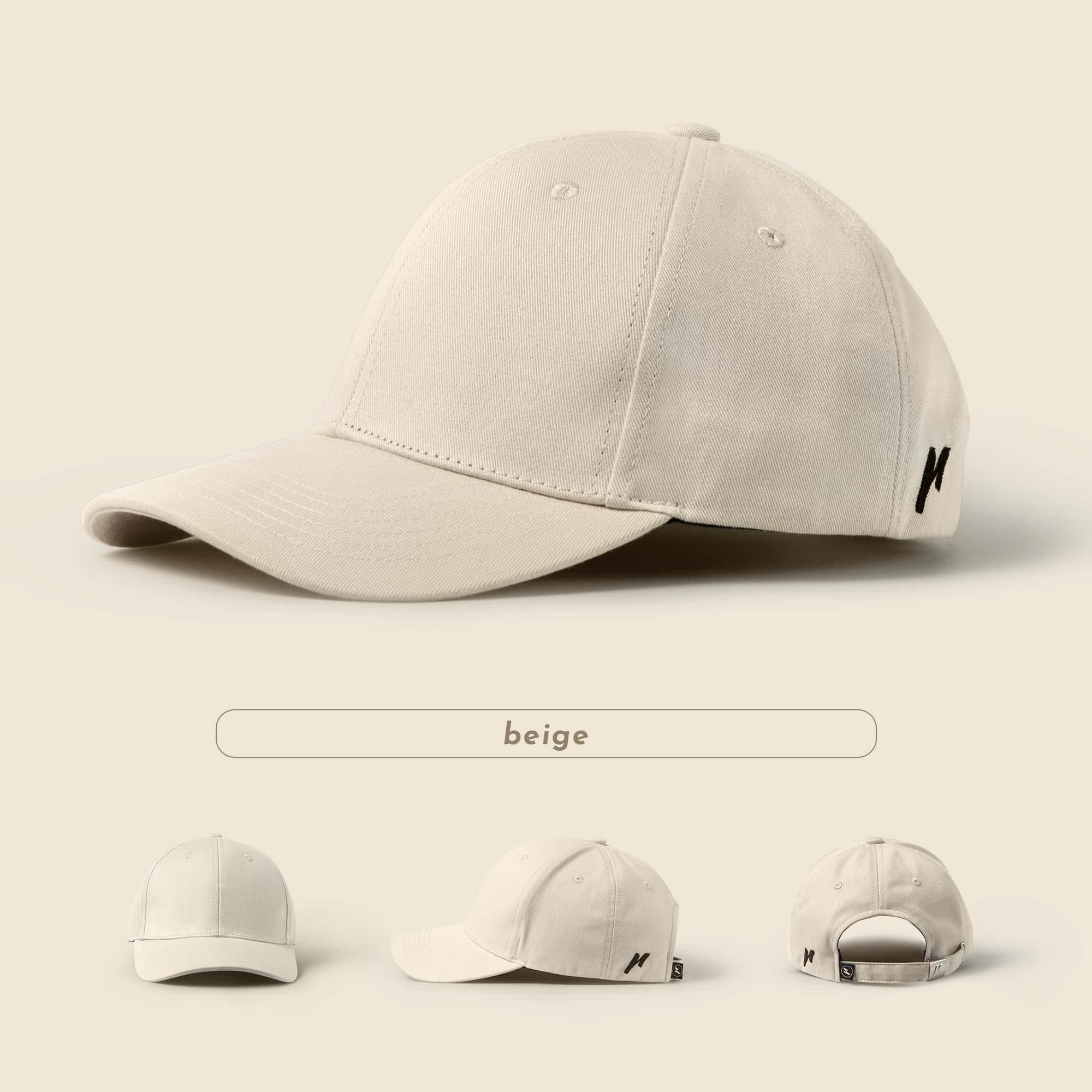 Mũ Lưỡi Trai Màu Be (Beige) In Logo Thiết Kế Theo Yêu Cầu