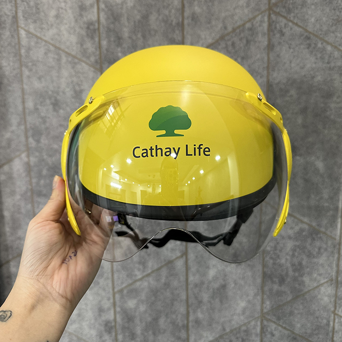 Mũ Bảo Hiểm In Logo Doanh Nghiệp – Quà Tặng Theo Yêu Cầu