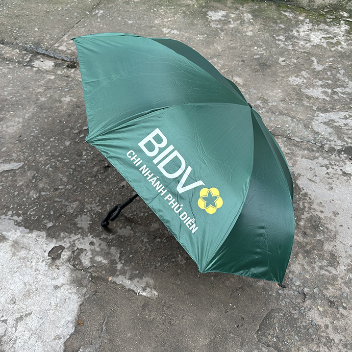 Ô Dù In Logo BIDV – Quà Tặng Doanh Nghiệp Cao Cấp