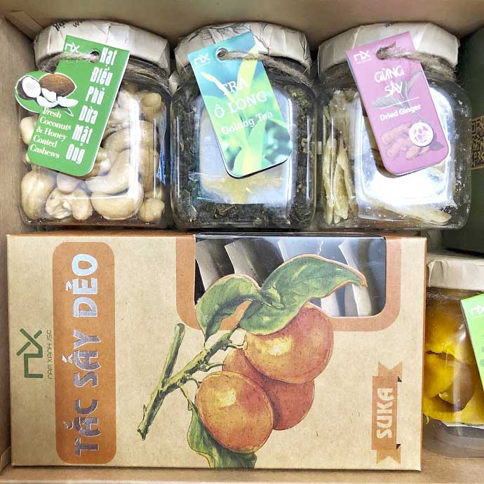Set Quà Tặng Thực Phẩm Sấy & Trà Thiên Nhiên – Hộp Quà Sức Khỏe Cao Cấp