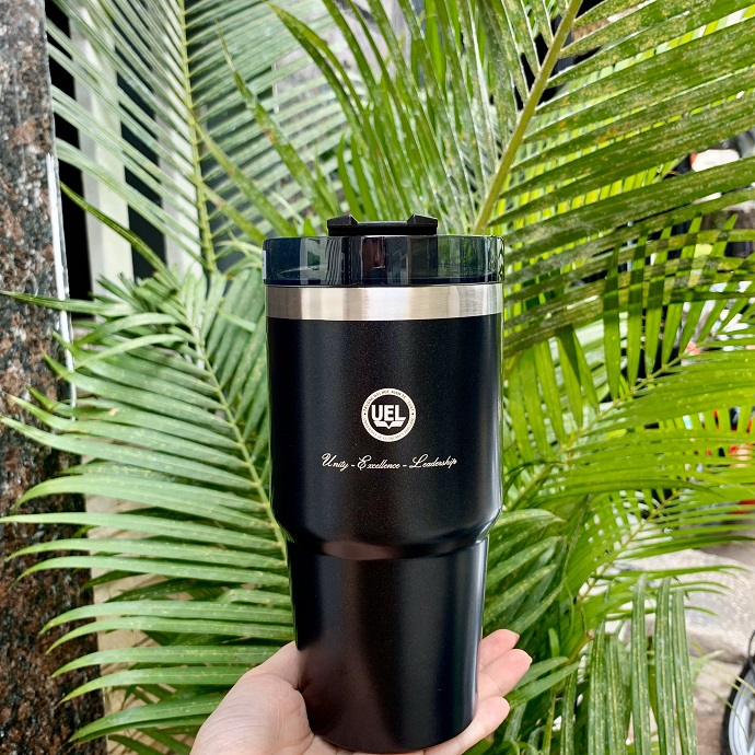 Ly Giữ Nhiệt Inox Đen Cao Cấp – Ly Giữ Lạnh Giữ Nóng Dung Tích Lớn