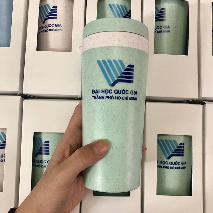 Bình giữ nhiệt màu xanh mint – Chống tràn & thân thiện môi trường