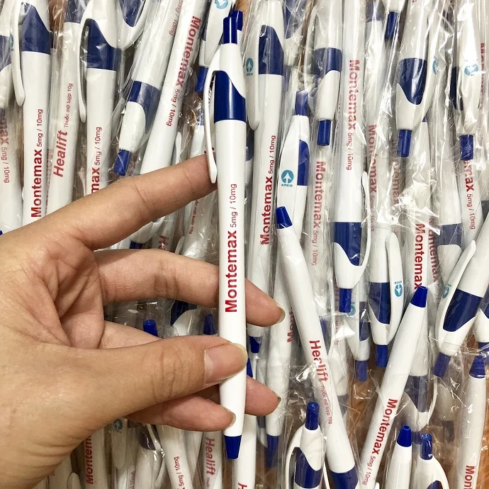 Bút Bi Nhựa In Logo Montemax - Quà Tặng Quảng Bá Thương Hiệu - Quà Tặng Doanh Nghiệp