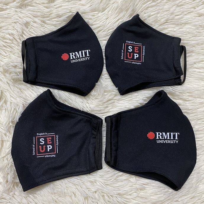 Khẩu Trang Vải In Logo Theo Yêu Cầu – Quà Tặng Doanh Nghiệp & Trường Học