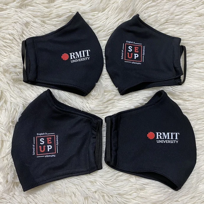 Khẩu Trang Vải In Logo Theo Yêu Cầu – Quà Tặng Doanh Nghiệp & Trường Học