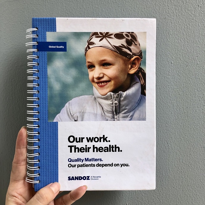 Sổ Lò Xo Bìa In Hình Bé Gái – Mẫu Sổ Tay Doanh Nghiệp Cao Cấp