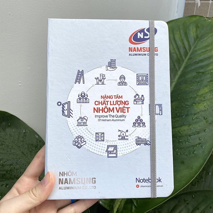 Sổ Tay In Logo Doanh Nghiệp – Notebook Quà Tặng Cao Cấp