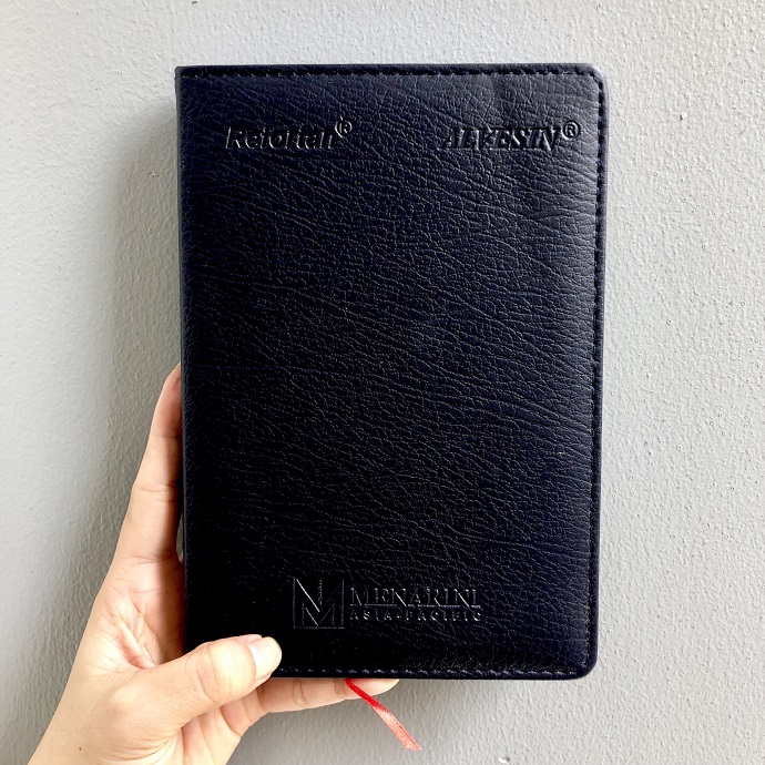 Sổ Tay Bìa Da Đen Cao Cấp – Sổ Ghi Chép Văn Phòng Sang Trọng