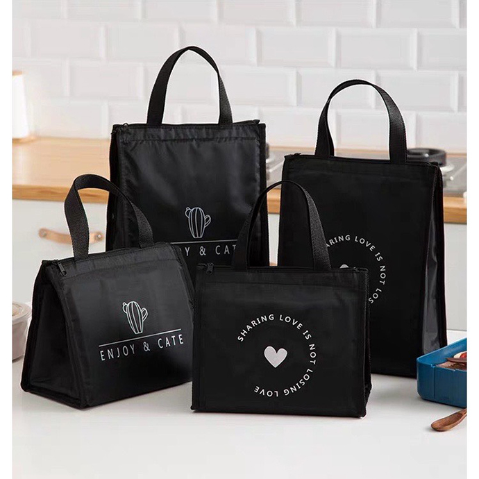 Túi Canvas Màu Đen Nhiều Kích Cỡ - Bền Đẹp, Giá Tốt