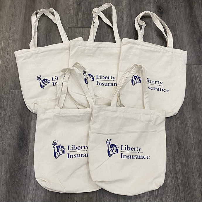 Túi Canvas LIBERTY – Túi Canvas In Logo Hai Mặt, Giá Rẻ